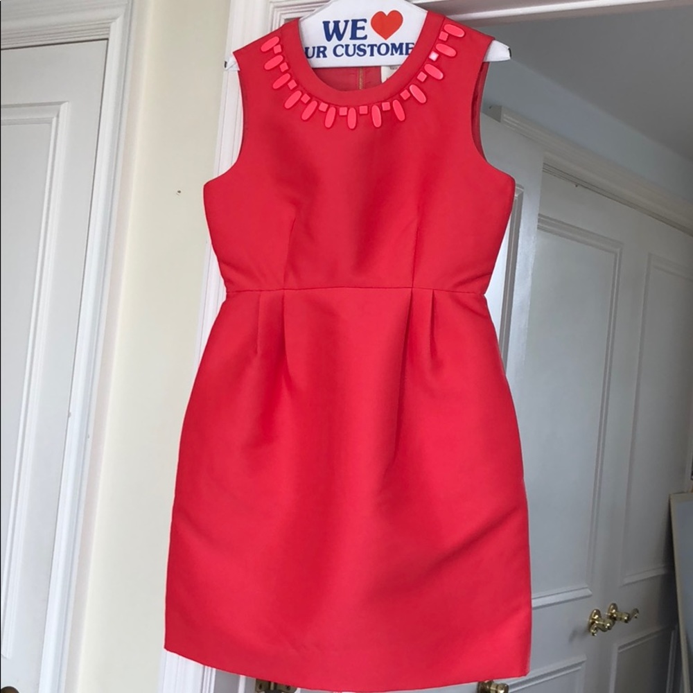 NWT Kate spade coral/pink dress